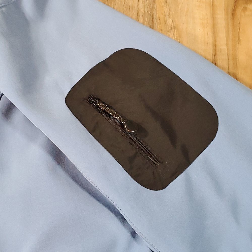 Black Diamond Periwinkle Soft Shell Zippered Jack… - image 5